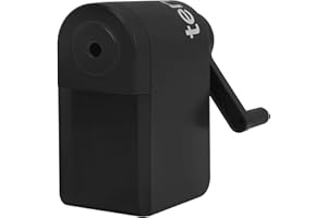 TINAYAUE Taille-Crayon Machine à tailler Manuelle Taille-Crayon Mécanique Fournitures de Bureau Type de Crayons pour Etuidiant Artiste Professeurs