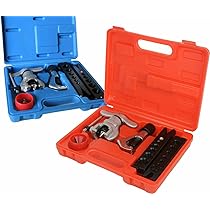 Cartellatrice Per Tubi Rame Con 2 Dime - Svasatore Per Flangiatubo 6-19mm (1/4"-3/4") Per Condizionamento - Foto 8