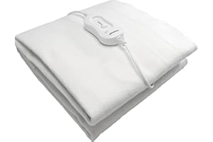 Schallen Premium Comfort Electric Heated Blanket, Remote Control with 3 Heat Settings (Single, Cosy Polyester Electric Blanket)