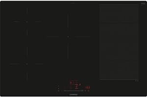 Siemens EX801HVC1E, iQ700, smart induktionshäll, bilutrustning, jämn, 80 cm, svart, touchSlider drift, flexibla och intelligenta kokzoner, powerBoost för snabbare matlagning, varioMotion
