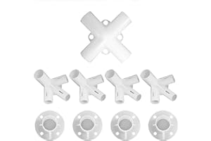 DHliIQQ Pezzi di ricambio per 3x3m Gazebo Tenda Piedi Angolo Centro Connettore Tenda Connettore Parti Connettore R7c0 Outdoor Campeggio Tenda Accessori