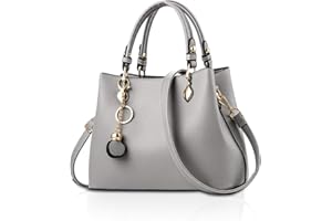 NICOLE & DORIS Sac à Main pour Femme Bandoulière Sac Portés Main Tendance Sac Fourre-Tout Doux Cuir PU Sacoche Femme Elegant Sac Crossbody pour Travail Shopping