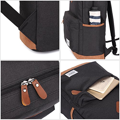 KAUKKO Schule Schulrucksack Kinder Laptop Rucksack Wanderrucksack - 6