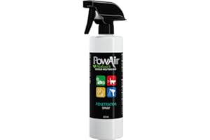 PowAir Penetrator Odour Neutraliser Spray – Dual Action Enzymatic Formula - Eliminate Odours Including Cat Urine, Dog Urine, Vomit, Sweat and Faeces – 464ml