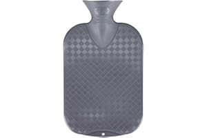 Fashy 2.0 Litre Antrazite Plain Hot Water Bottle