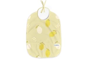 Nombear ® Baberos Bebe Impermeables - Baberos Impermeables para Bebés de 6 a 12 Meses, Babete Impermeável Bebe, Babero para Comida de Bebé, Delantal para Bebé
