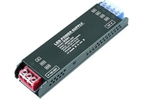 KSIBNW LED Trafo 12V 16A Netzteil Adapter Transformator 200W LED Trafo,Extra Dünn Netzteil Trafo Schaltnetzteil für LED Streifen,AC 230V to DC 12V 16A 200W