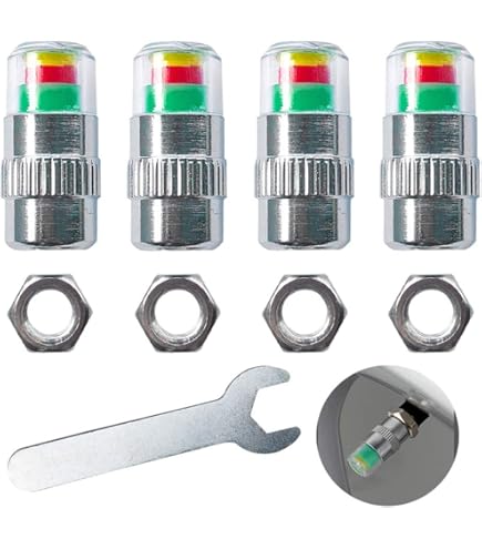 Tappi Pneumatici Auto Coprivolva Pneumatici 8 Cappucci Per Stelo - Foto 3