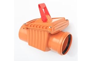 CAPRICORN Aquer Rückstauverschluss Ø DN 110 mit Rückstauklappe