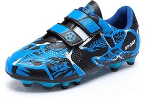 AQTDUAJ Fussballschuhe Jungen Fußballschuhe Kinder Mädchen Turnschuhe Low Top Soccer Trainingsschuhe rutschfest Trainingsschuhe Unisex 28-37
