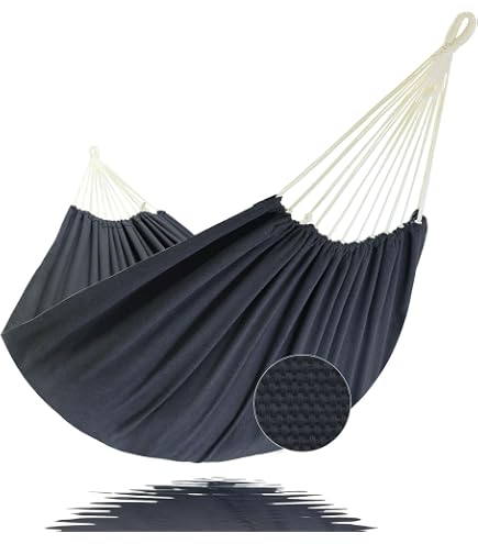 MoreThanHip Doppelhängematte XXL Relaxzz für 2 Personen - Hängematte aus Fallschirmstoff 180KG Belastbar Reisehängematte Hammock mit Tragetasche Outdoor Camping Travel