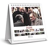 GENC DIJITAL BASKI 2026 Kare Masa Takvimi, Atat&uuml;rk, Beyaz