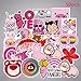 Produktbild BeesClover 50 Stück Kühlschrank Aufkleber Graffiti Sticker Anime Cute Pink Girl Series Wasserdicht für Auto Rucksack Home Dekoration, Pink a