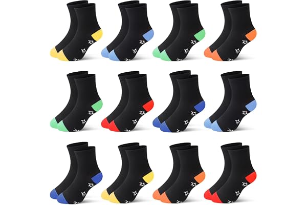 Libella 12 par barnstrumpor pojkar flickor sportstrumpor fotboll vinterstrumpor bomull färgglada bomull fashionabla makrona strumpor 2889VA