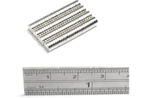 Spider Magnetics Ltd 100 Magnets 4x1 mm Neodymium Disc Craft Hobby DIY Small Round Disk 4mm Dia x 1mm