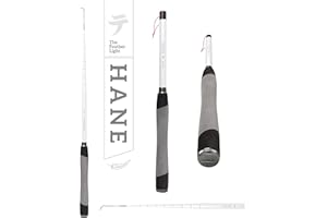 Tenkara USA HANE™ Angelrute zum Fliegenfischen mit Etui, super kompakt für kleine und mittelgroße Fische – Ultra-tragbar, Kohlefaser, leicht (330 cm)