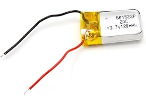 vhbw Batterie pour modéle RC p. ex. Compatible avec JJRC, Syma (150mAh, 3,7V, Li-polymère, 25 x 17,5 x 7,6 mm, Walkera à 2 Broches)