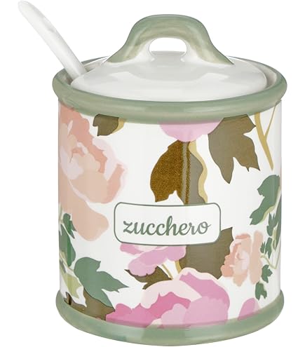 Zuccheriera In Ceramica Con Coperchio Leonardo Collection - Elegante Per Zucchero, Spezie O Snack - Foto 9