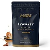 HSN Evowhey Protein | Vanilla Ice Cream Coffee 500g = 17 Shots per Whey Protein Concentrate | 100% Whey Protein Concentrate (