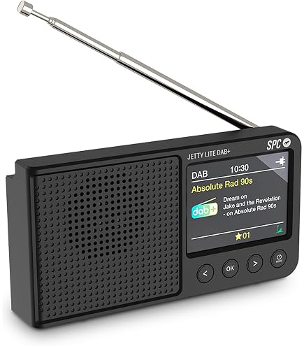 Radio Portatile DAB/DAB+/FM Majestic RT 196: Display LCD, Batteria Ricaricabile E Auricolari Inclusi!