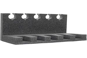 Rottner Waffenhalter für 5 Kurzwaffen-in der Breite verstellbar-Montage mit Klebefolie-(BxH) 375x135 mm