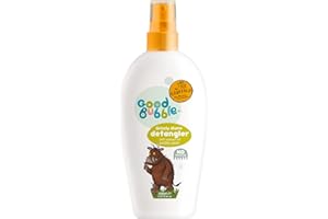Good Bubble Gruffalo Hair Detangling Spray with Prickly Pear Extract and Tea Tree Oil 150ml - Silicone-Free Hair Detangler for Knots & Tangles - Detangles & Smooths