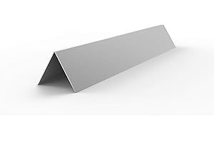 ELITE BBQ V2A Edelstahl 1,5mm Aromaschienen für Weber Genesis 2 II Flavorizer Bars Flammenverteiler Flammenblech Brennerabdeckungen für Weber Genesis 2 II - Breite Version - Breite 76mm