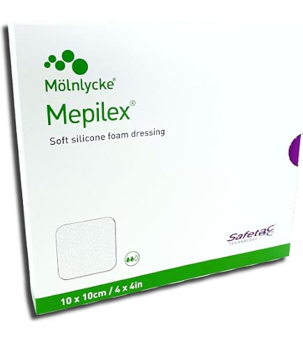 ConvaTec Granuflex Extra Sottile 10x10 Cm | 5 Medicazioni Idrocolloidi | Trattamento Ferite - Foto 3