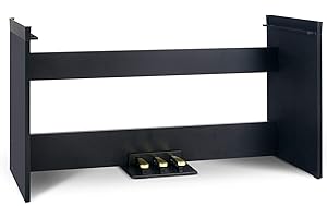 Steinmayer STP-60 SM (Stagepiano-Ständer für P-60, mit 3-Pedalen, Maße: 68,5 x 132 x 34 cm) schwarz