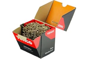 TIMCO Solo Woodscrews Industry Pack – 4,0 x 30 mm – Oro