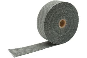 DESIGN ENGINEERING Diseño de ingeniería dei 010101 Escape calor Wrap, 1 "x rollo de 50 ' – marrón