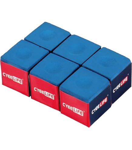 Buck Ultimate 2.0 Billardkreide - Pro Chalk Für Bessere Queue-Kontrolle In Blau