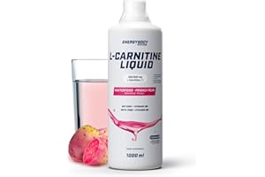 ‎ENERGYBODY Energybody L-Carnitine Liquid mit Zink, hochdosiert 100.000 mg/Liter, flüssig, mit Dosierbecher, Carnipure Qualität, 1000 ml, Kaktusfeige Geschmack…