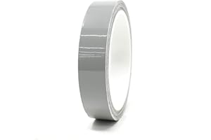 10 Metre Finest Folia Decorative Strips for Car, Motorcycle, Boat, Model Making, Choice of Colours, Decorative Strips, Side Strips, Adhesive Strips (Mid-Grey Gloss, 10 mm Width)