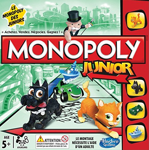Preisvergleich Produktbild Hasbro A69841010 - Brettspiel Monopoly Junior (Französisch)