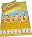 Babies-Island A 2 Piece Bedding Set Pillowcase+Duvet Cover For Baby Toddler To Fit Cot/Cot Bed - Yellow Giraffes - Size : 90x120 cm