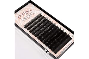 ‎EMEDA EMEDA Pojedyncze przedłużanie rzęs 1:1 0,07 mm 0,05 mm 0,10 mm 0,15 mm 0,20 mm Mix 8-15mm C D curl przedłużanie rzęs pojedynczo single eyelash extensions (0.07mm D 11mm)