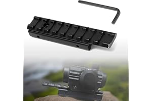 Norhogo Adaptateur de Rail 11mm à 20mm portée Tactique étendre l'adaptateur de Montage pour la Chasse