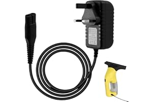 SELURK 5.5V Charger for Karcher Window Vac Cleaner WV1, WV2, WV5, WV1 Plus, WV2 Plus, WV5 Premium, WV55, WV60, WV70, WV75 Plus Replacement Plug Charging Cable for Karcher Window Vacuum Cleaner, 5FT/1.5M