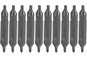 HILILAND 10 Stück 3 mm Zentrierbohrer HSS-Zentrierbohrer vom Typ A Industrielles Verarbeitungswerkzeug für Fräsmaschinen Positionierwerkzeuge