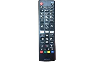 TIANXUNH Nuovo telecomando alternativo di AKB75095308 adatto per vari TV LG Ultra HD con pulsanti Netflix Amazon,Nessuna configurazione richiesta TV Telecomando universale 32LJ610V 43UJ634V