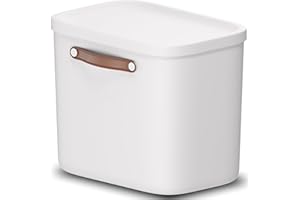 Rotho Maloja Storage box 25 l, Plastic (PP recycled), 25 (39.5 x 26.5 x 34.0 cm)