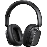 Baseus Cuffie Bluetooth Over Ear con Cancellazione Rumore Attiva, 100 Ore di Riproduzione, Audio Hi-Res LHDC, Riduce i Rumori