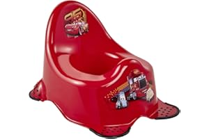 keeeper Vasino, Disney Cars, da 18 Mesi a 3 Anni Circa, Funzione Antiscivolo, Adam, Rosso Ciliegia