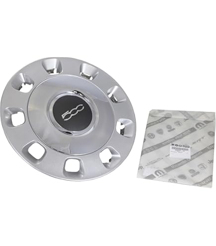 Kit 4 Copricerchi Grigio Lucido Per FIAT 500L 2012 - Diametro 16 Pollici | Accessori Auto - Foto 7