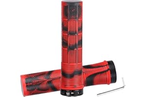 BIGULA 1Pair Ergonomic DeathGrip Bike Death Grip Handlebar Grips with Fixing Tool Perfect for Cycling Enthusiasts and Commuters