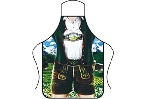 ANZHEE Funny Sexy Barbecue Aprons BBQ Novelty Kitchen Cooking Grilling Baking Apron for Men Women Party Costume for Friend Gift