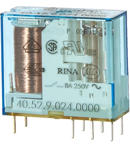 40.51.9.012.0000 | Relé de alimentación Finder 40, SPDT, bobina 12V dc, 10A, Montaje en PCB | RS