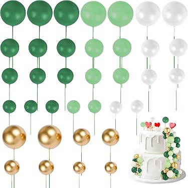 MYM - Set di 4 decorazioni per feste con foglie dorate, 1,5 m, per compleanni, baby shower, matrimoni, fidanzamenti, matrimoni, feste e feste (4 pezzi