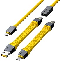 AOHI 240W 4 in 1 USB4 Cable Set for Thunderbolt 4 Cable, Support ...
